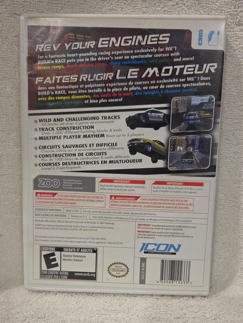 BUILD N RACE FOR WII - Picture 2 of 3